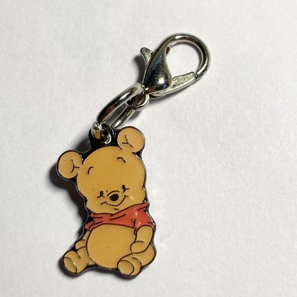 Vintage Disney Winnie The Pooh Tigger Clip On Lot of 6 Charms Purse Zipper Pull - Picture 6 of 11